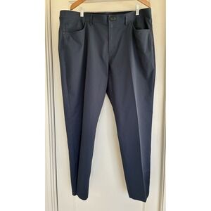 Public Rec Men's Navy Blue 5 Pocket Casual Pants 40/32 Straight Flat Front